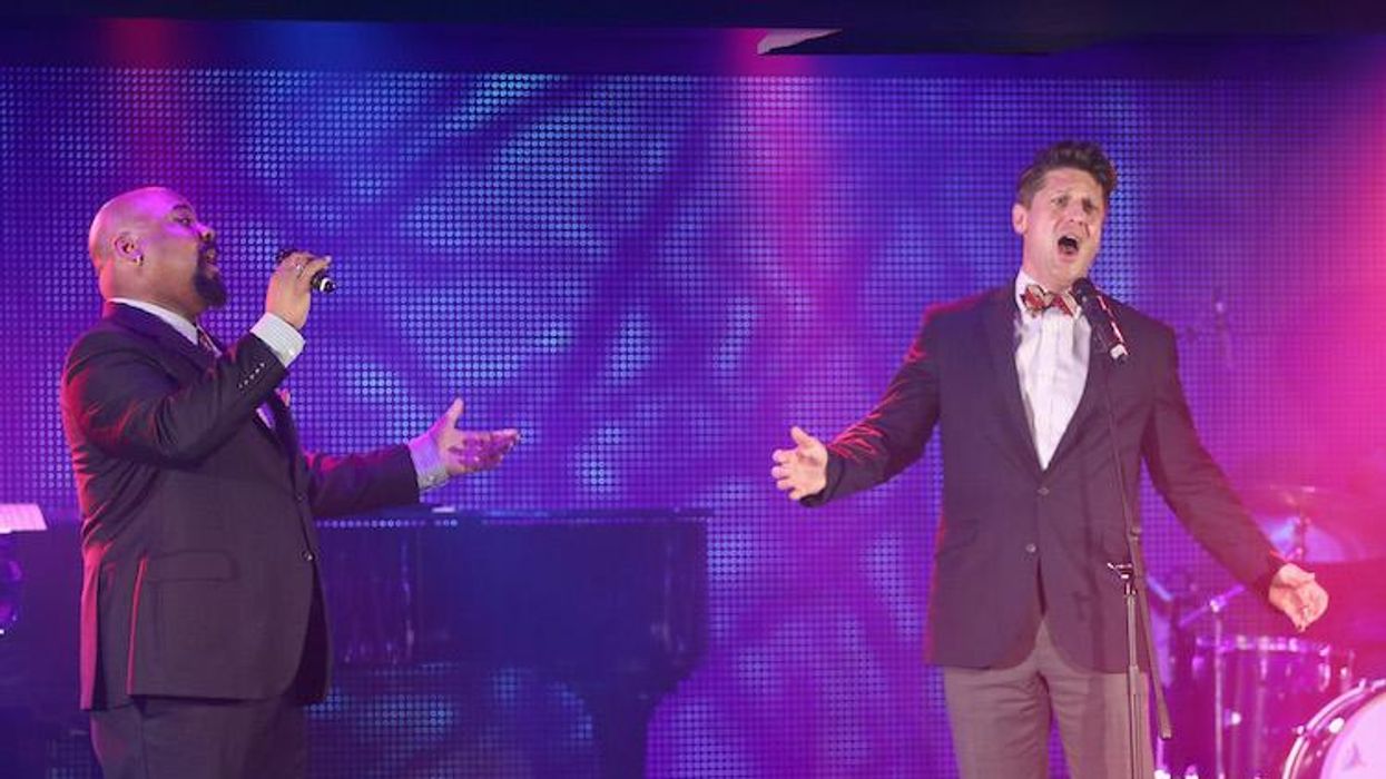 James Monroe Iglehart & Christopher Sieber