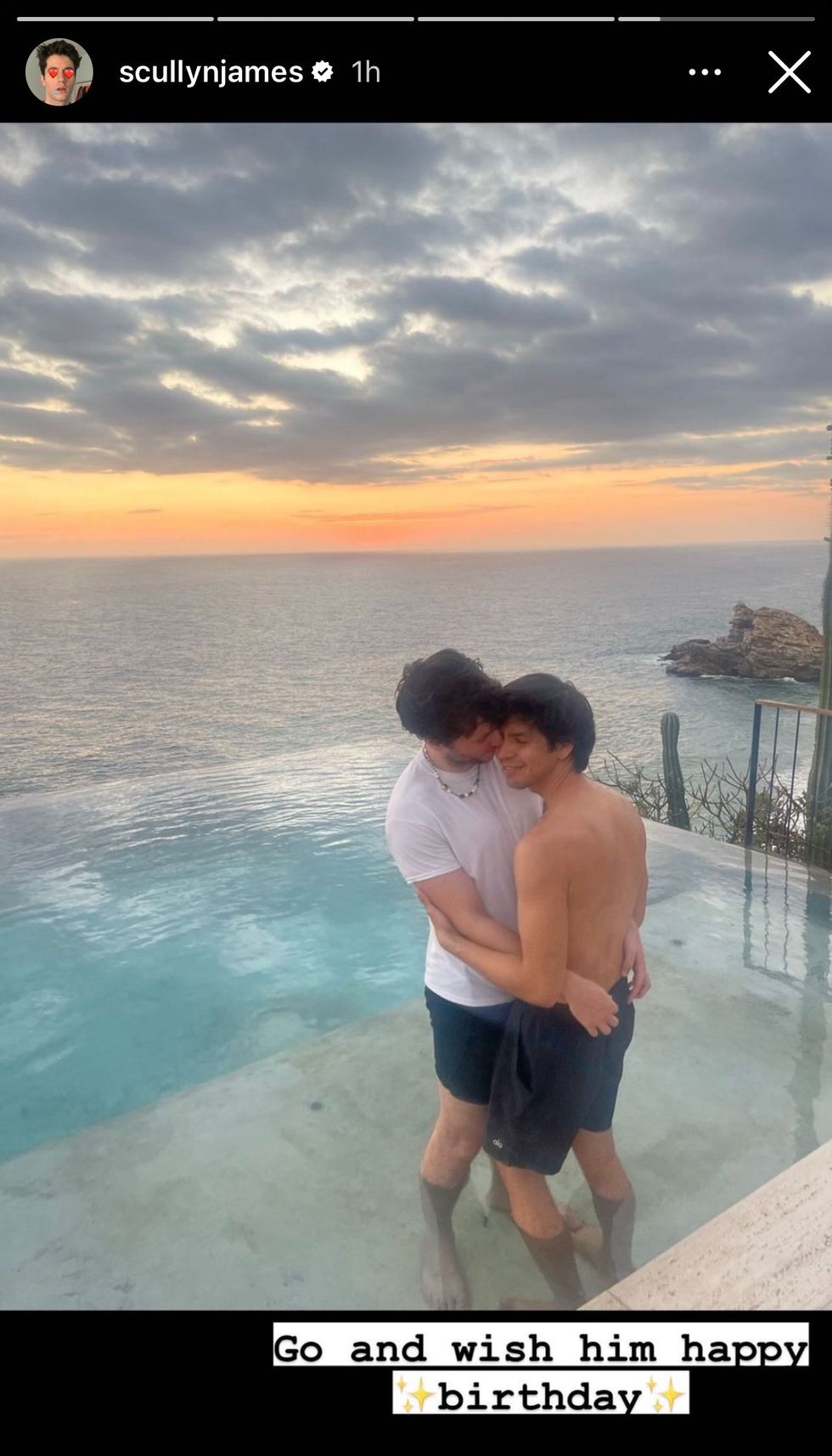 James Scully and Julio Torres via Instagram stories