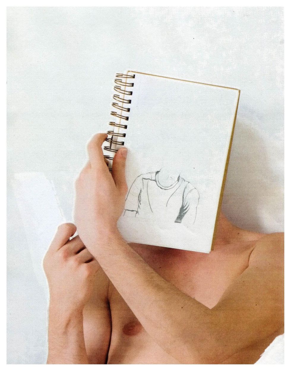 'James (Unfinished Capote, After Van Vechten)' (2012), Paul Mpagi Sepuya