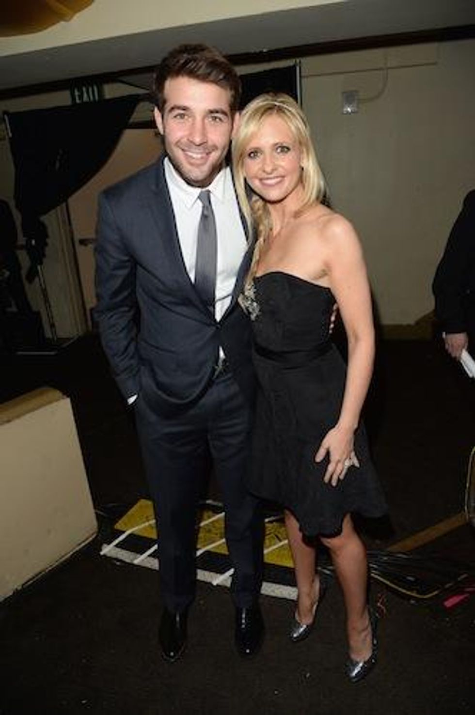 James Wolk & Sarah Michelle Gellar
