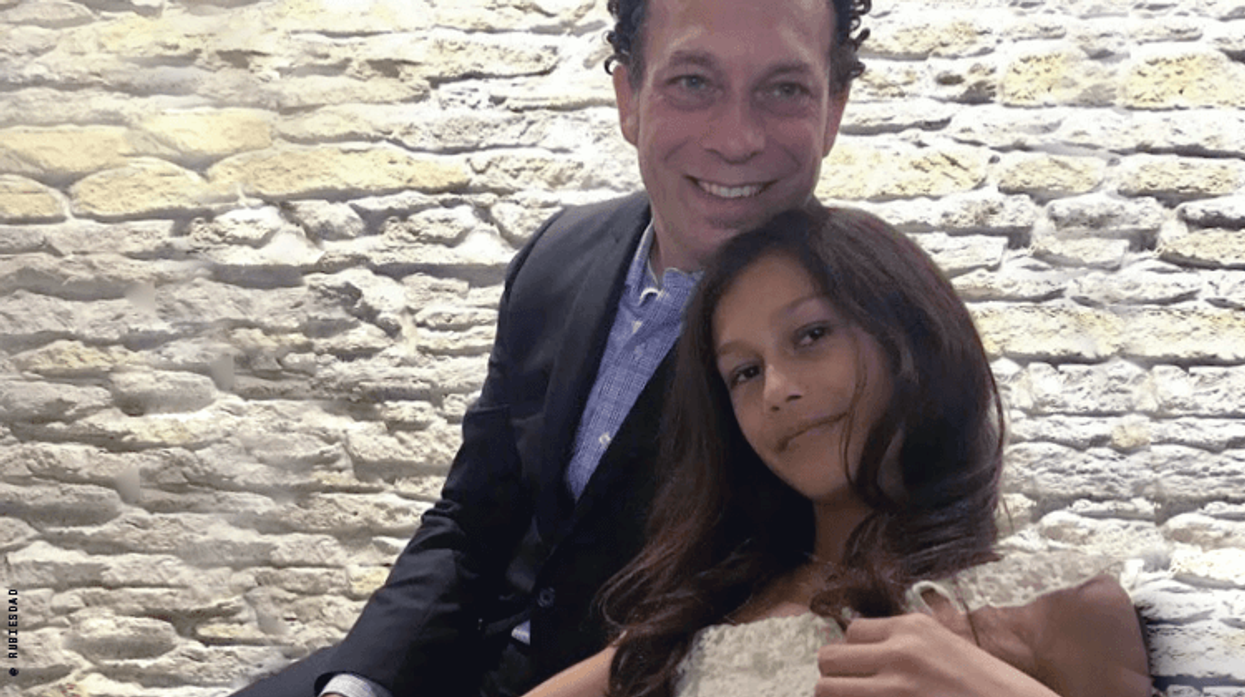 Jamie Alexander and his daughter Ruby