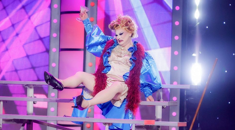 Jane Don't in Fannie: The Hard Knock Ball Rusical on RuPaul's Drag Race season 18.