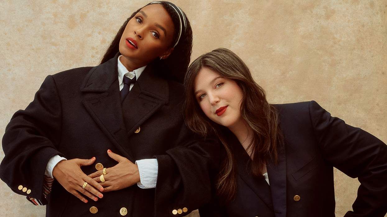 Janelle Monae with Lucy Dacus for Rolling Stone