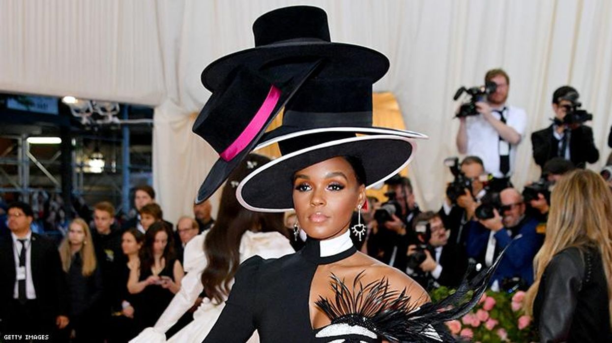 Janelle Monae’s Got Her Eye on You In Her Met Gala Look