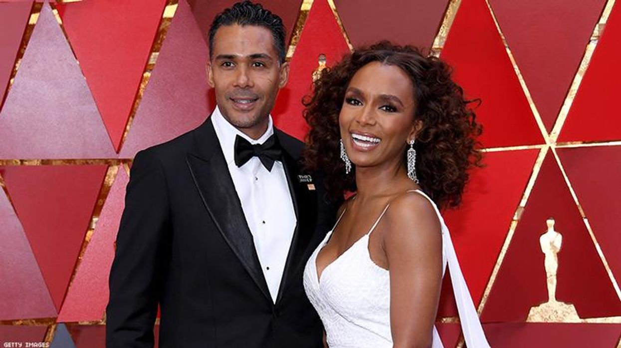 Janet Mock and Aaron Tredwell