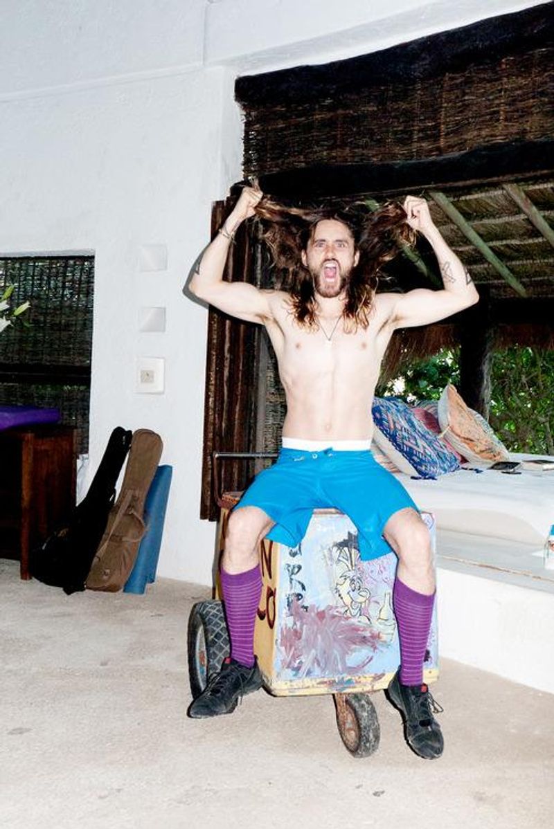 PIC OF THE DAY: Jared Leto In A Towel | Out.com, image size:800x1198