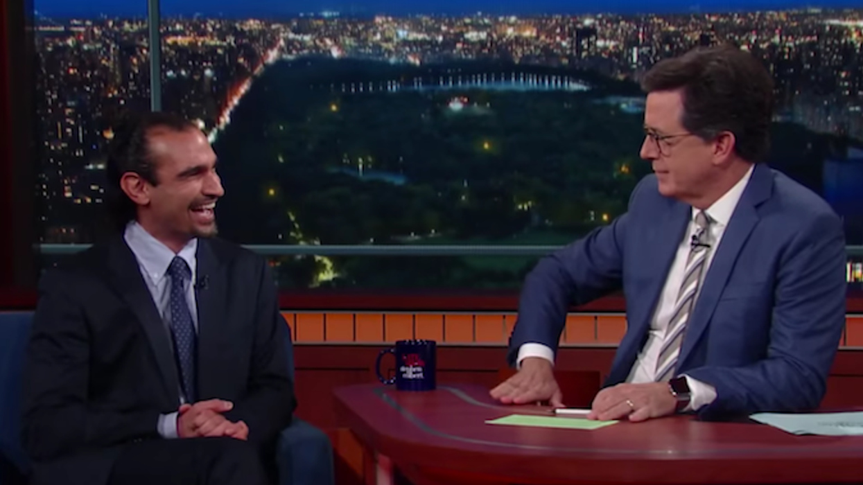 Javier Munoz Stephen Colbert