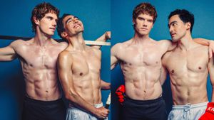 Meet Jay Armstrong Johnson & Troy Iwata, the sexy men starring in the 'Heated Rivalry' musical