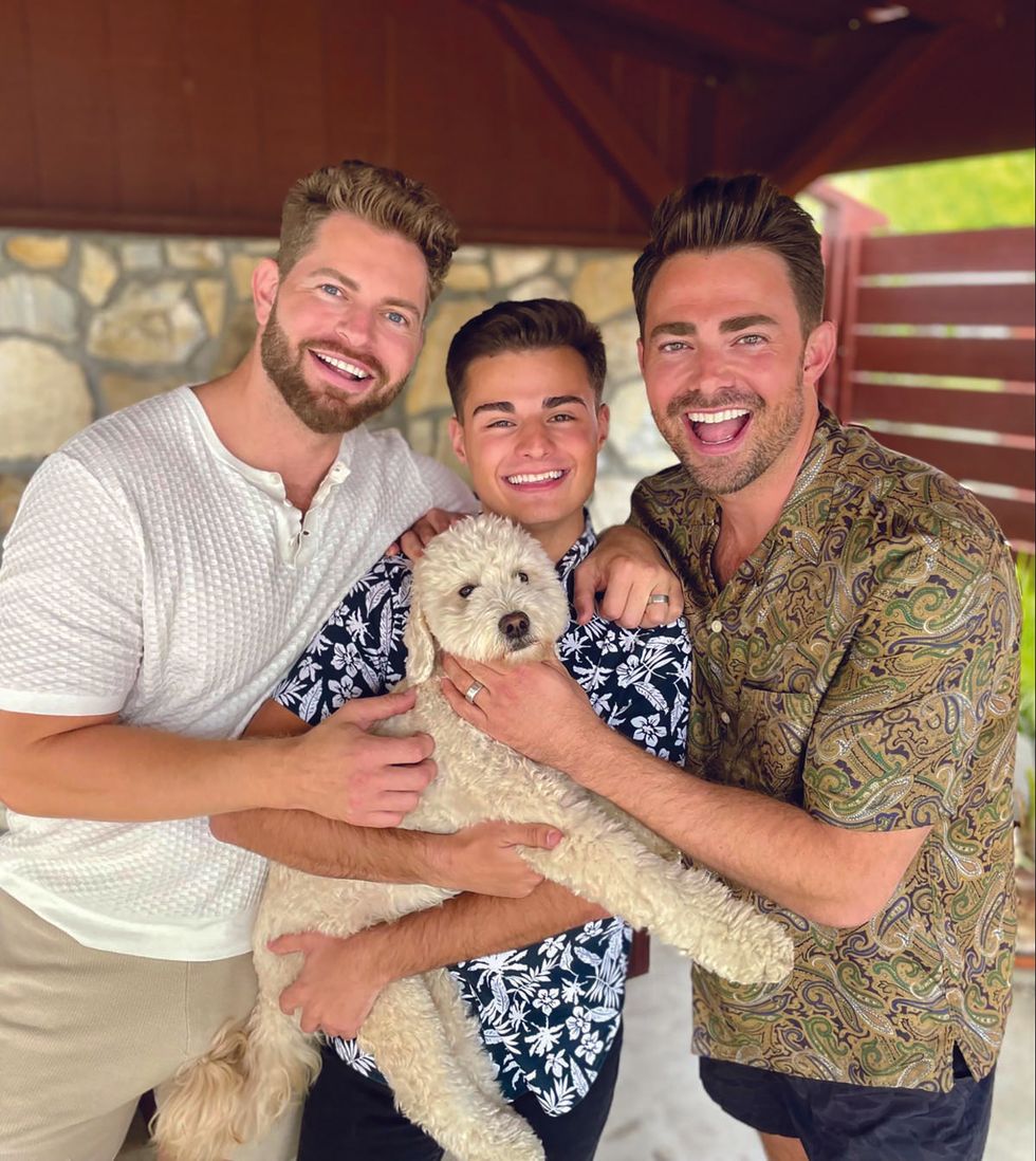 Jaymes Vaughan, Ricky Cornish, and Jonathan Bennett