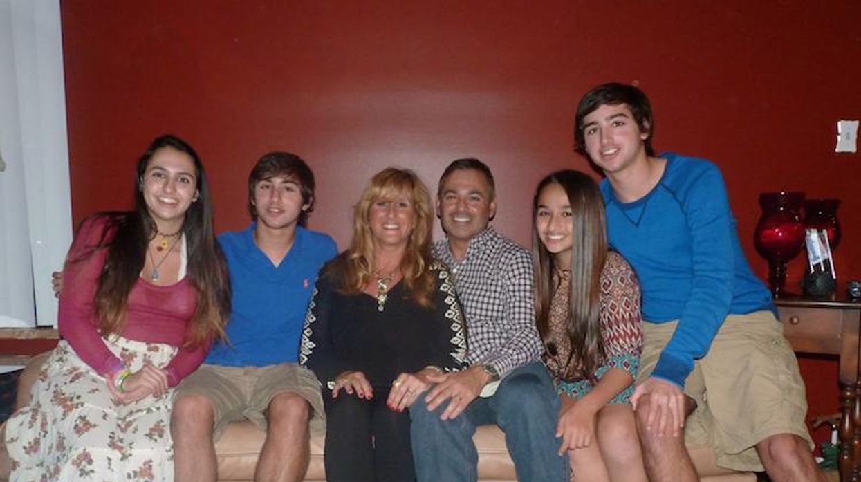 Jazz with her family at Thanksgiving