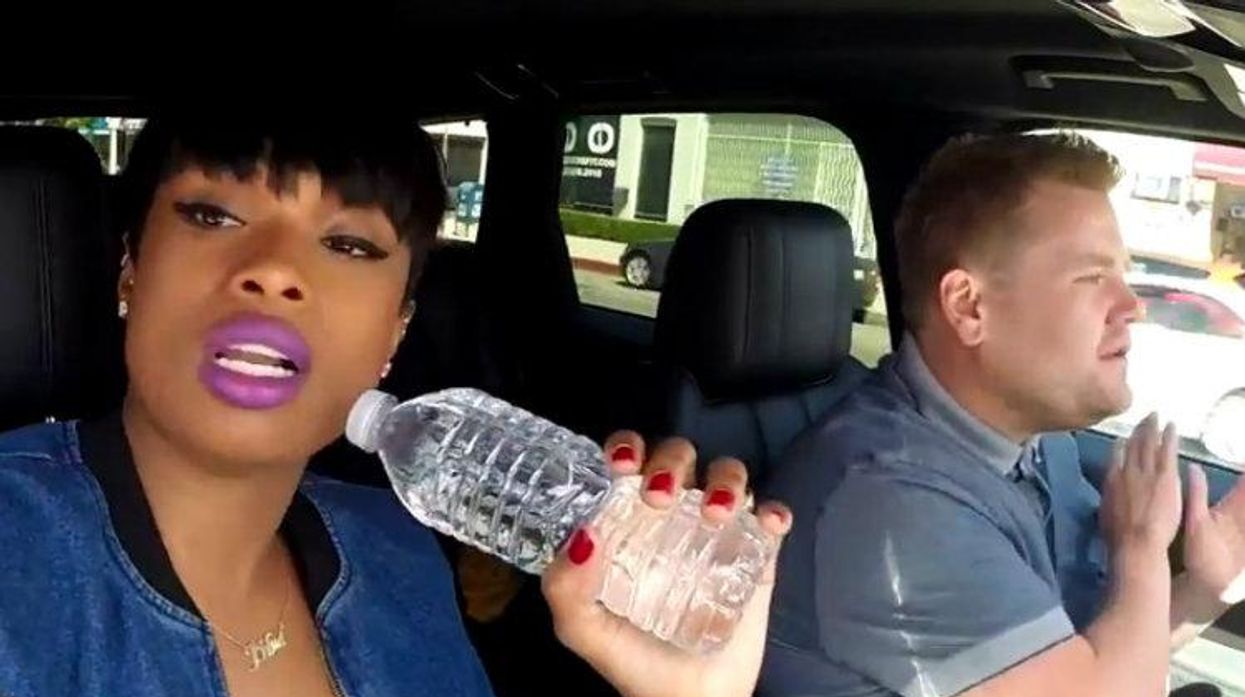 Jennifer Hudson, James Corden
