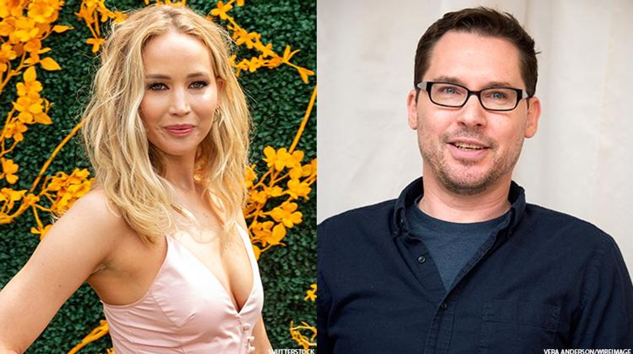 Jennifer Lawrence and Bryan Singer