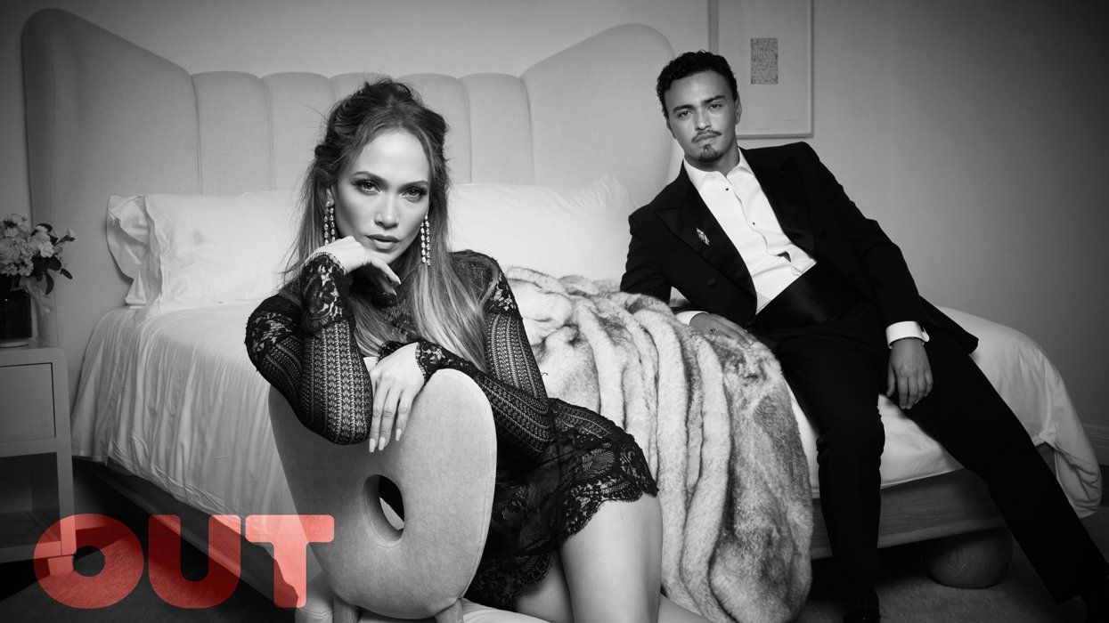 Jennifer Lopez and Tonatiuh