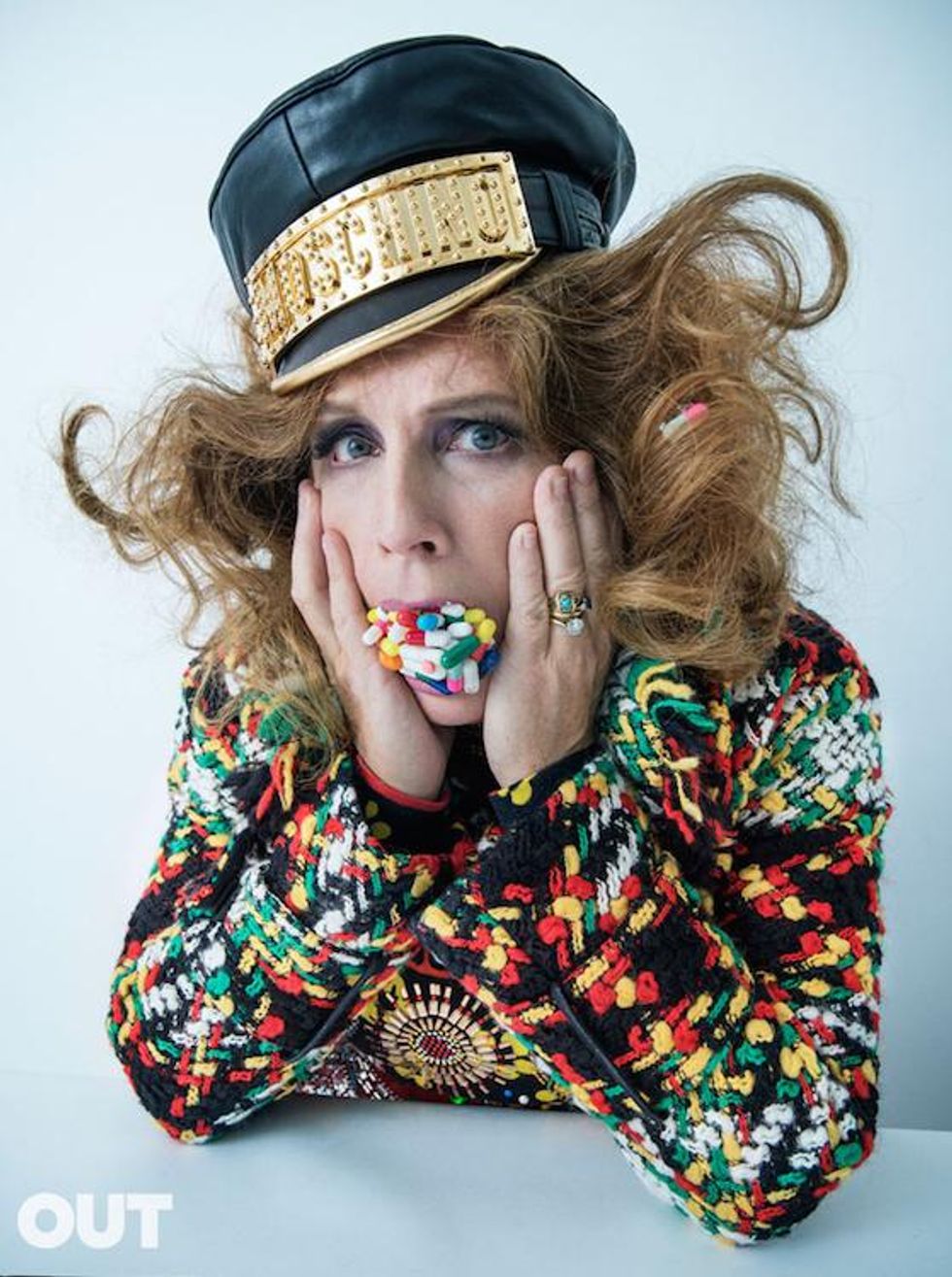 Jennifer Saunders in August Issue, Photography by Tim Walker