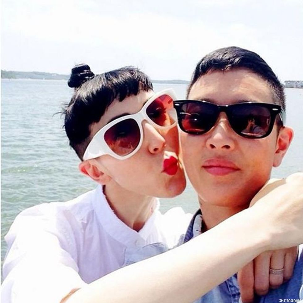 Jenny Shimizu, 48, and Michelle Harper, 37