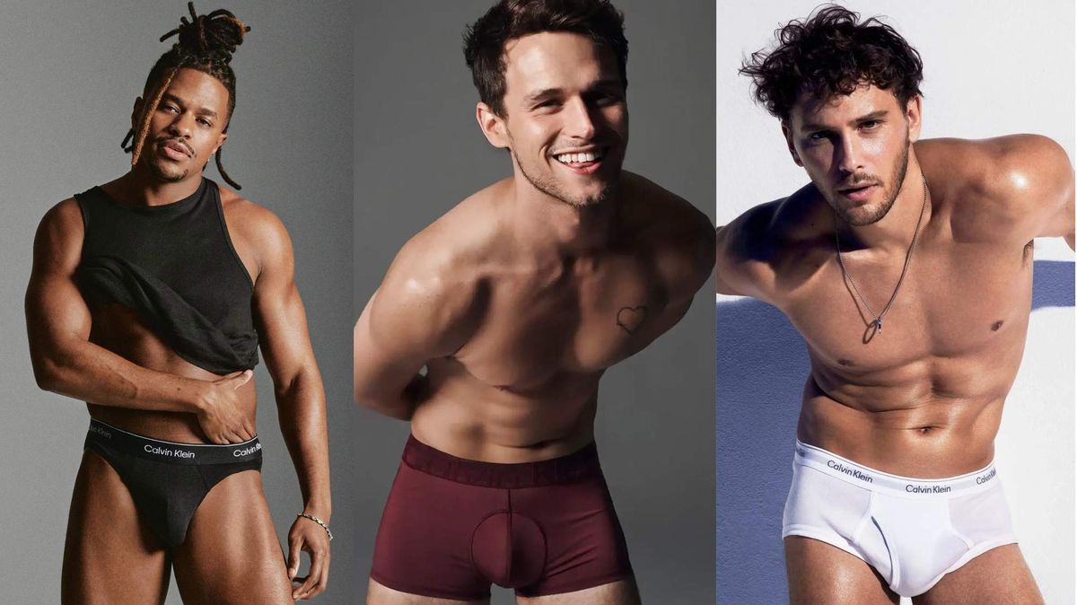 Jeremy Pope, Brandon Flynn, and Cooper Koch.