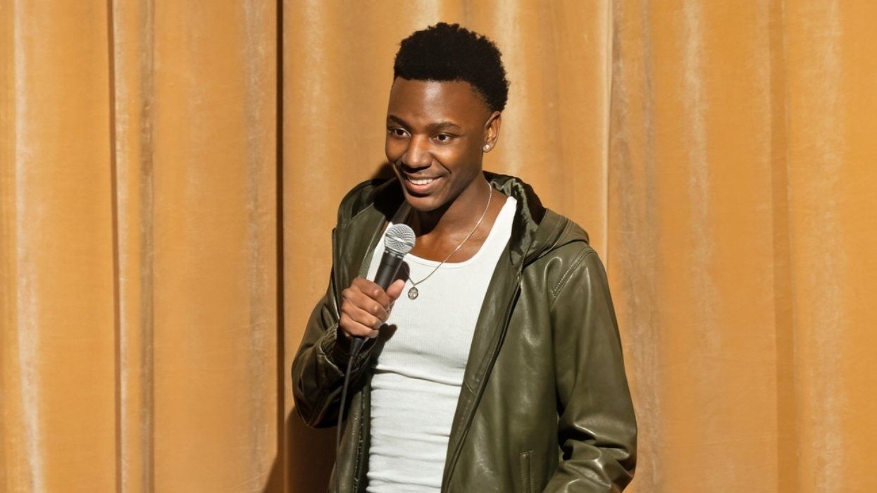 Jerrod Carmichael in Don't Be Gay comedy special for HBO