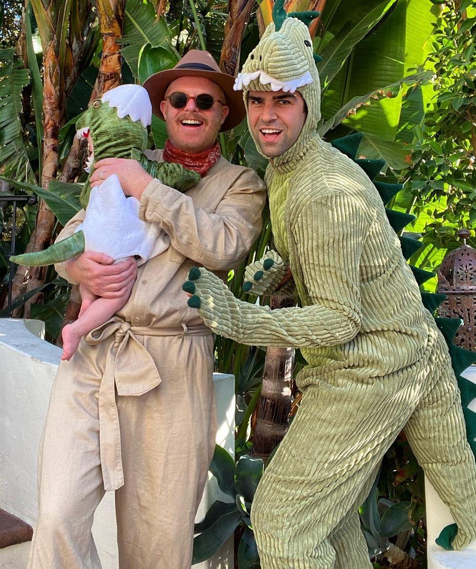 Jesse Tyler Ferguson and family for Halloween 2020
