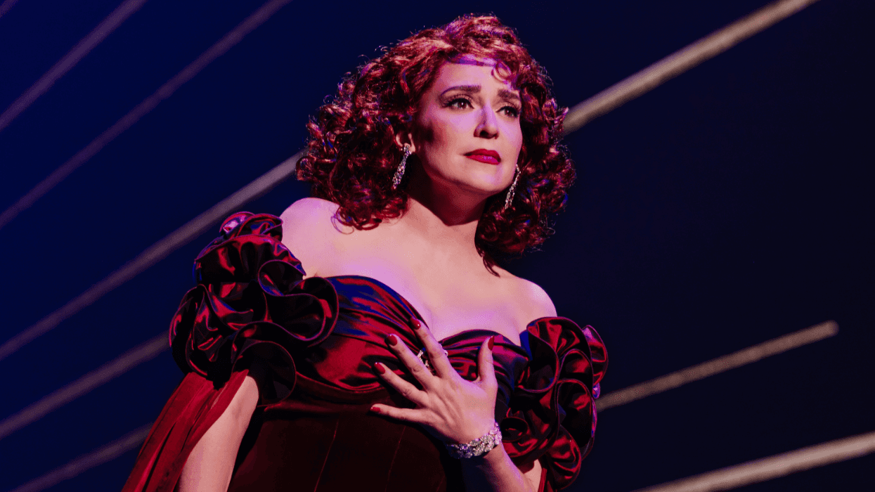 Jessica Vosk performs as CeeCee Bloom in Beaches the musical