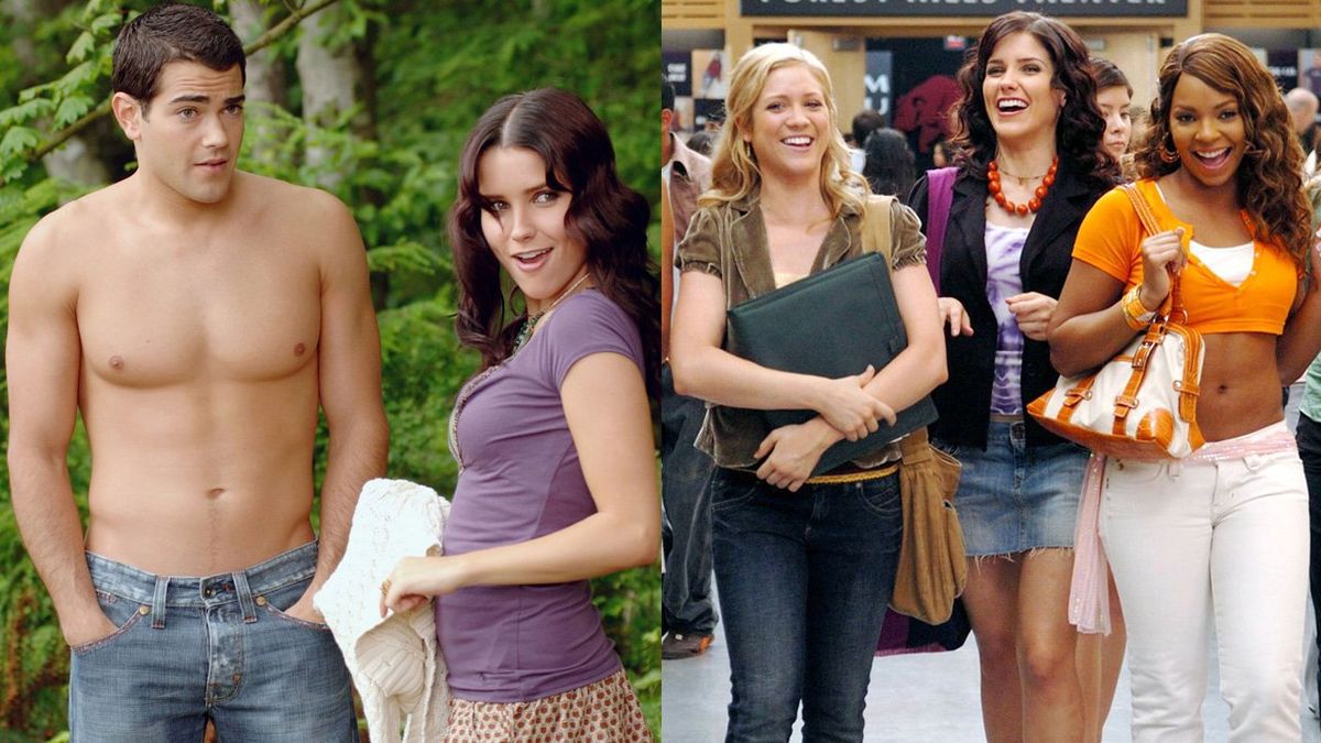 Jessie Metcalfe, Sophia Bush, Brittany Snow, and Ashanti in John Tucker Must Die which will soon get a sequel