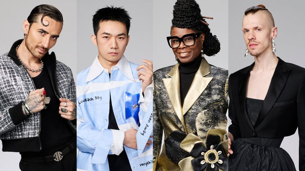 Jesus Estrada; Yuchen Han; Joan Madison; Ethan Mundt aka Utica Queen on Project Runway season 21