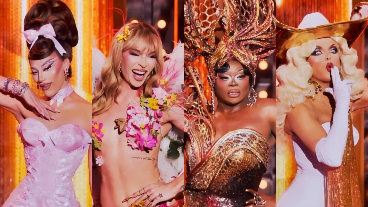 Jewels Sparkles; Lexi Love; Onya Nurve; Sam Star on RuPaul's Drag Race season 17 finale