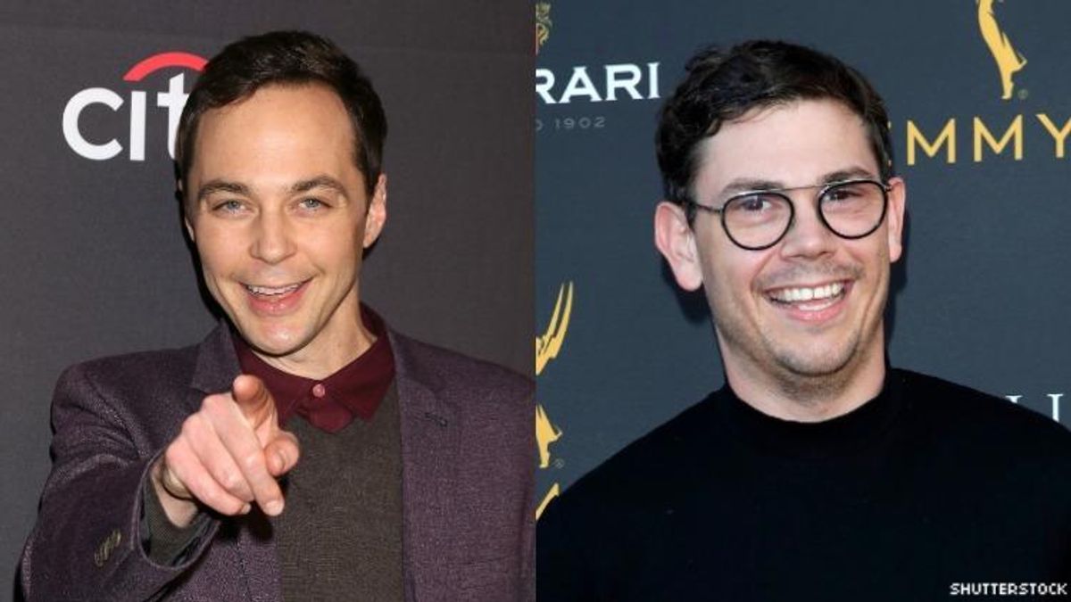 Jim Parsons and Ryan O'Connell.