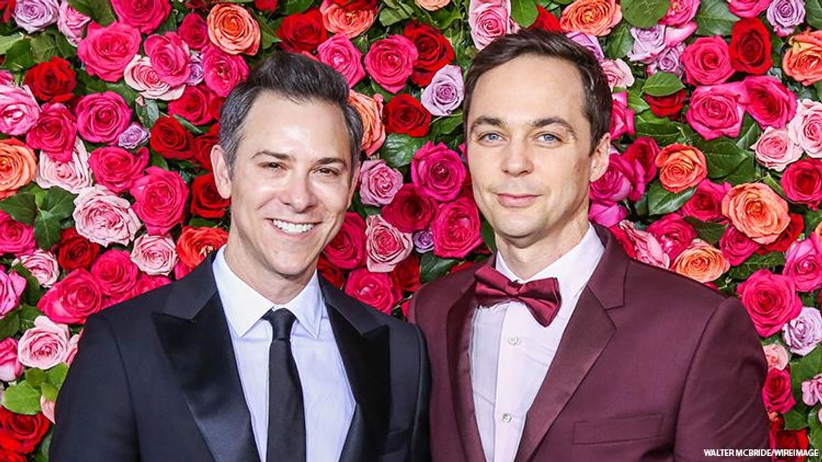 Jim Parsons and Todd Spiewak