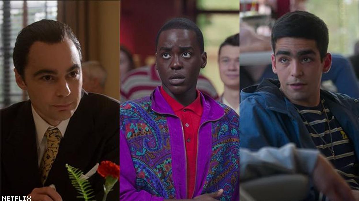 Jim Parsons, Ncuti and Omar from Netflix shows.