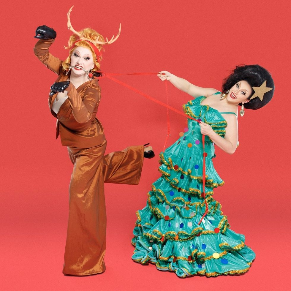 Jinkx Monsoon and BenDeLaCreme