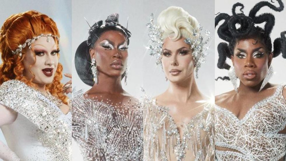 Jinkx Monsoon, Shea Coulee, Trinity The Tuck, Monet X Change on RuPaul's Drag Race All Stars 7