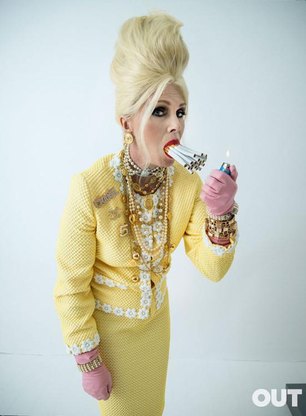 Joanna Lumley in August Issue, Photography by Tim Walker