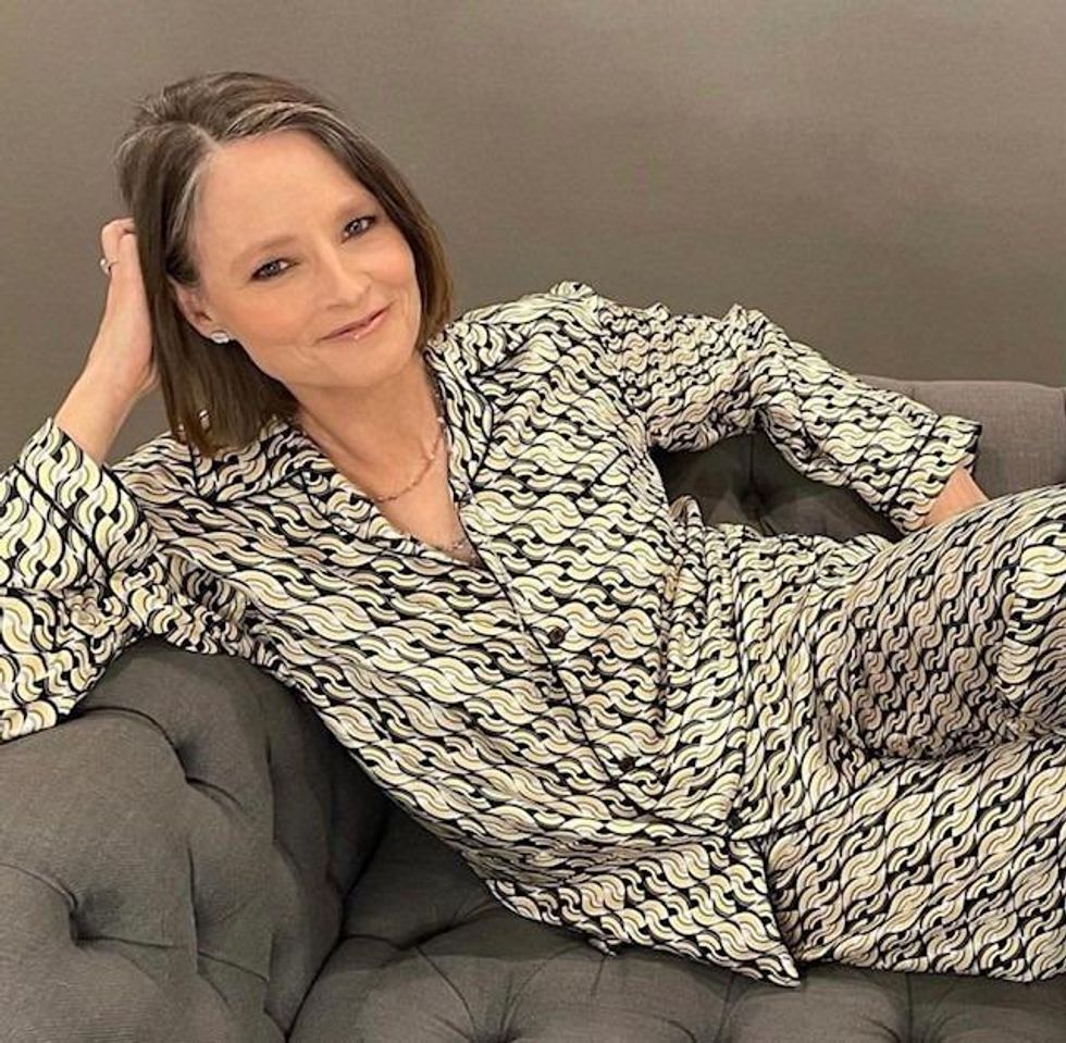 Jodie Foster at 2021 Golden Globes