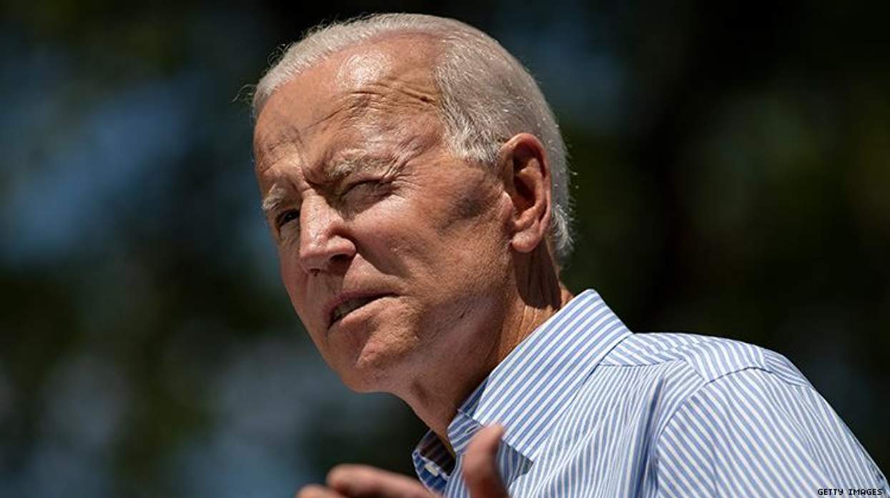 Joe Biden promises to pass the Equality Act if elected president in 2020.