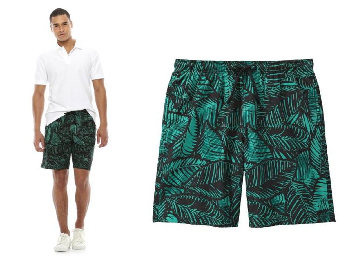 Daily Crush Print Board Shorts by Joe Fresh