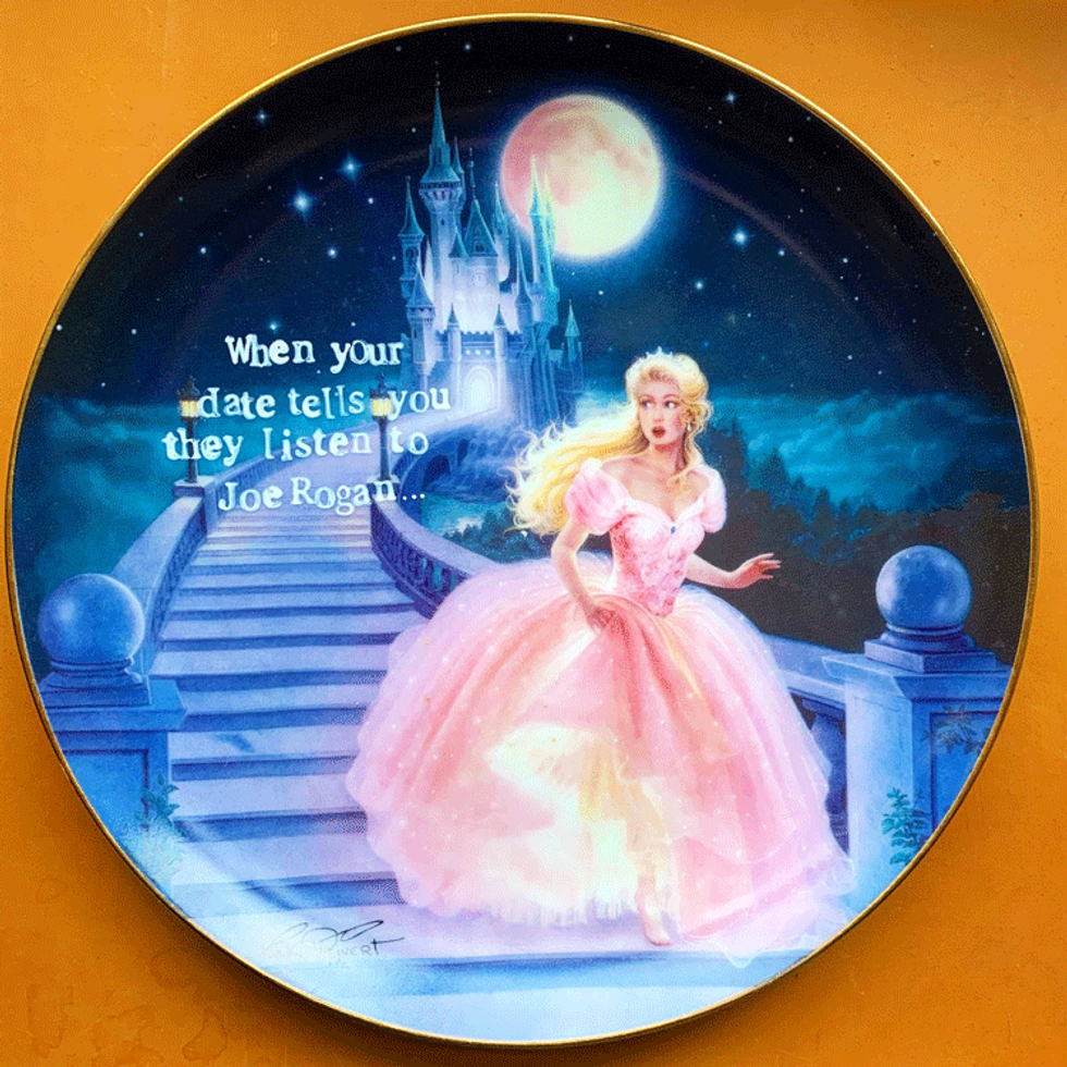 Joe Rogan Is A Douche Plate