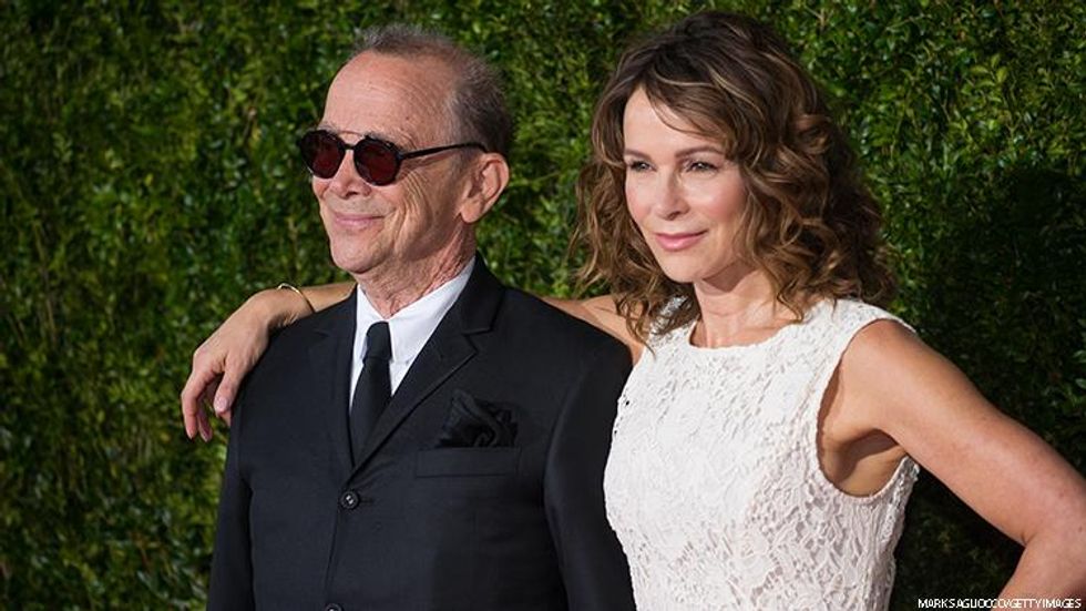 Joel and Jennifer Grey