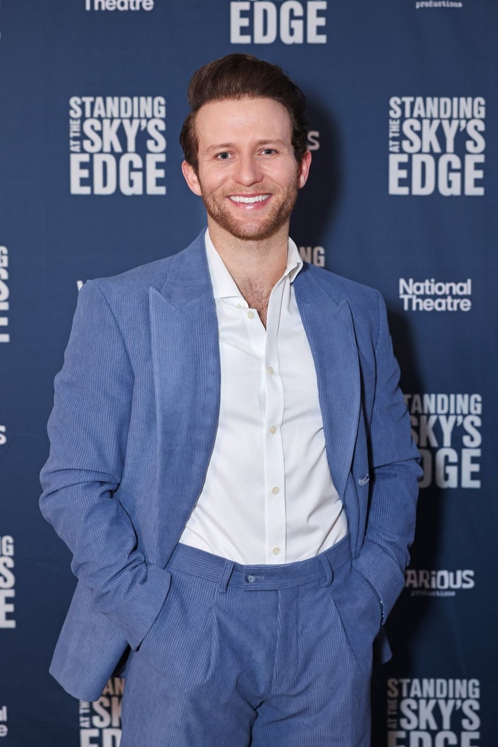 Joel Harper-Jackson at an event for Standing At The Sky's Edge in London, England.
