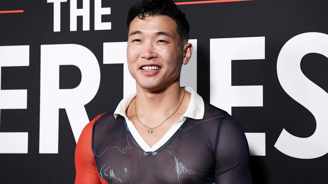 Joel Kim Booster attends the 14th annual Queerties in Los Angeles California