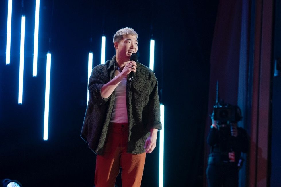 Joel Kim Booster in Outstanding: A Comedy Revolution