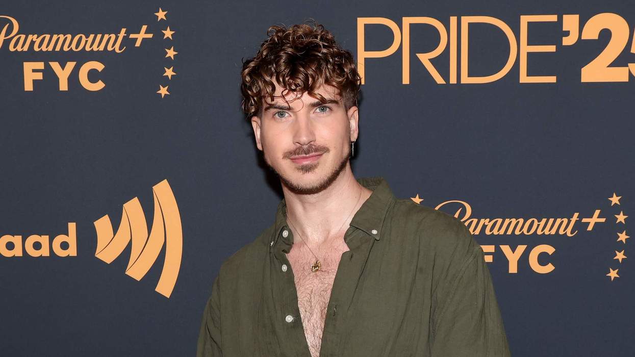 Joey Graceffa attends The Hollywood Reporter and GLAAD's celebration of Pride '25.