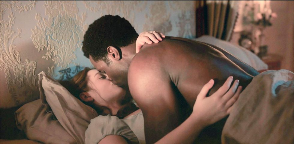 John and Francesca get intimate