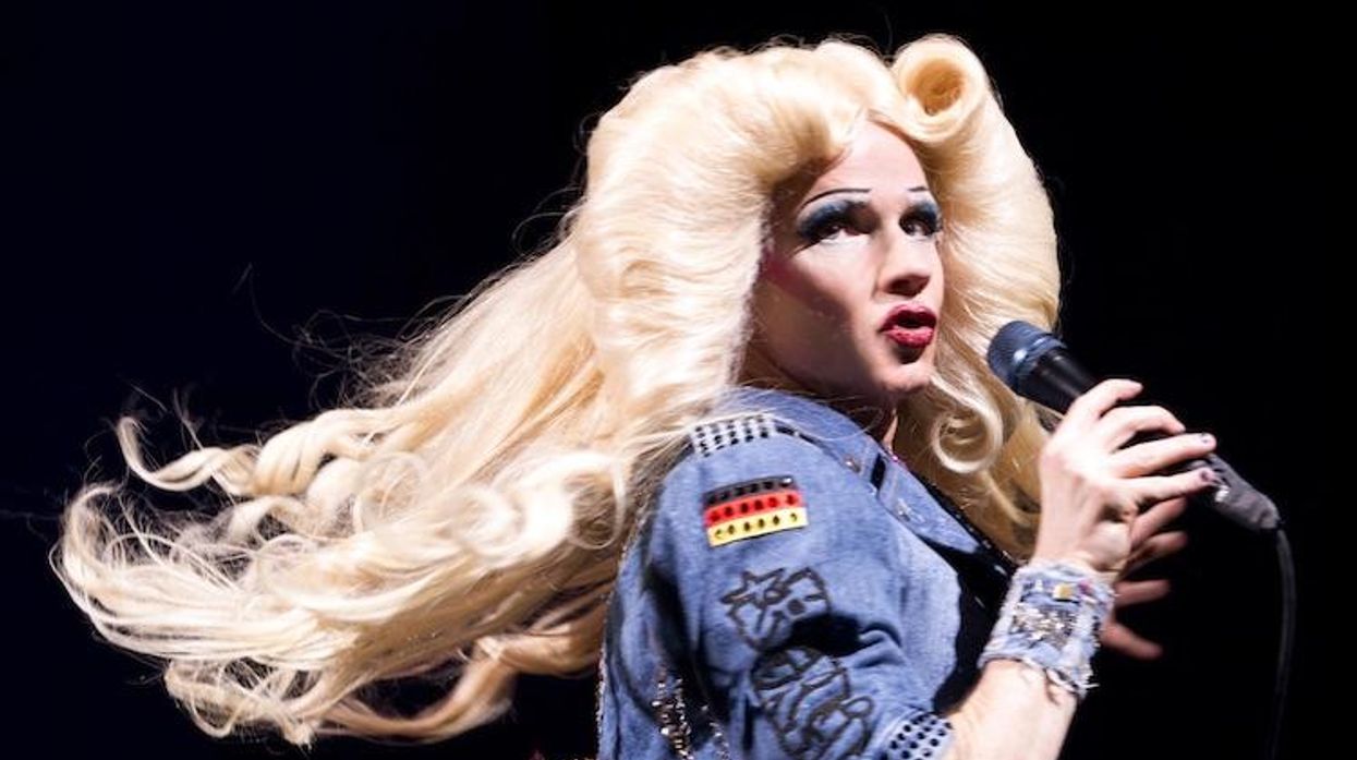 John Cameron Mitchell Hedwig Broadway Photograph by Joan Marcus