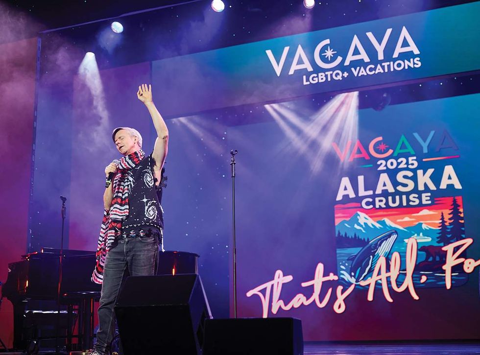 John Cameron Mitchell\u00a0on Holland America\u2019s\u00a0World Stage