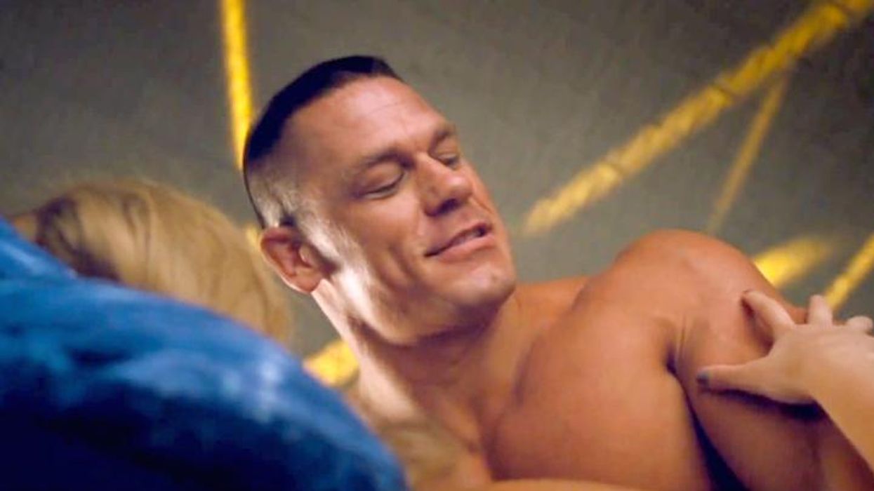 John Cena in Trainwreck starring Amy Schumer
