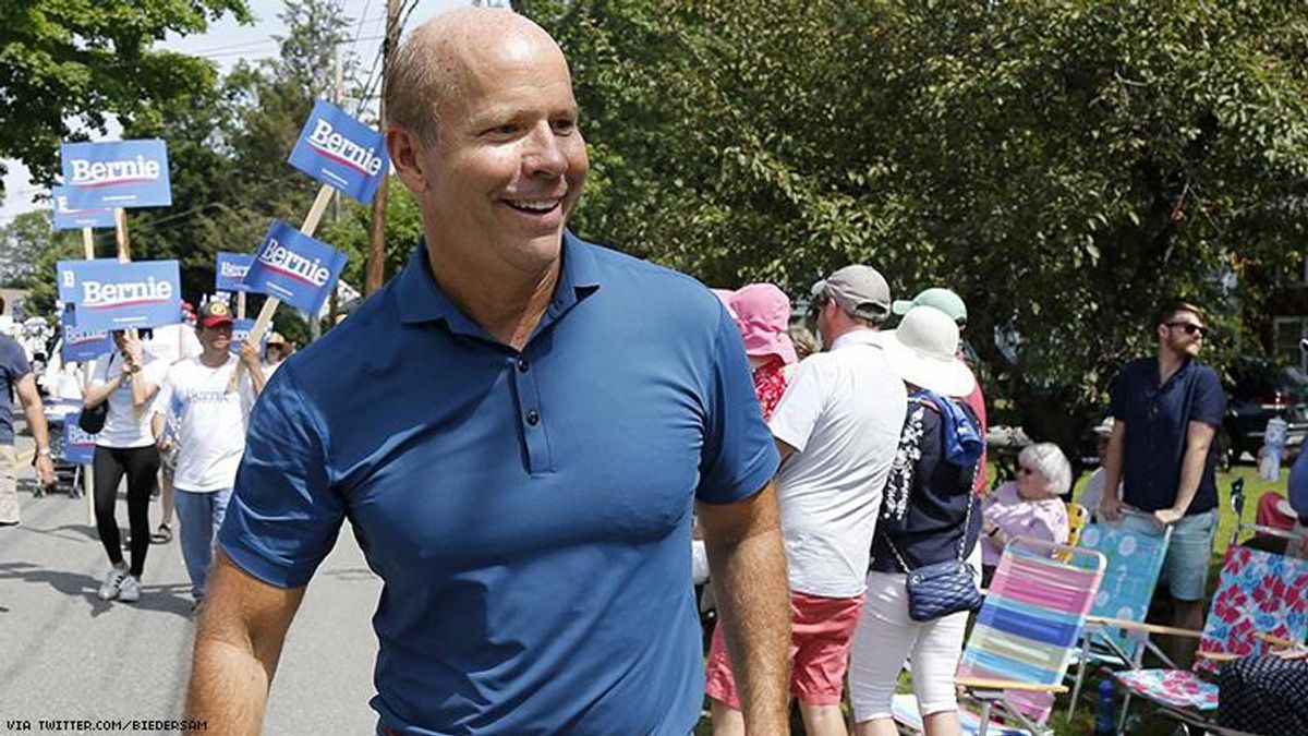 John Delaney, a White Man Running for President, Is Weirdly Jacked