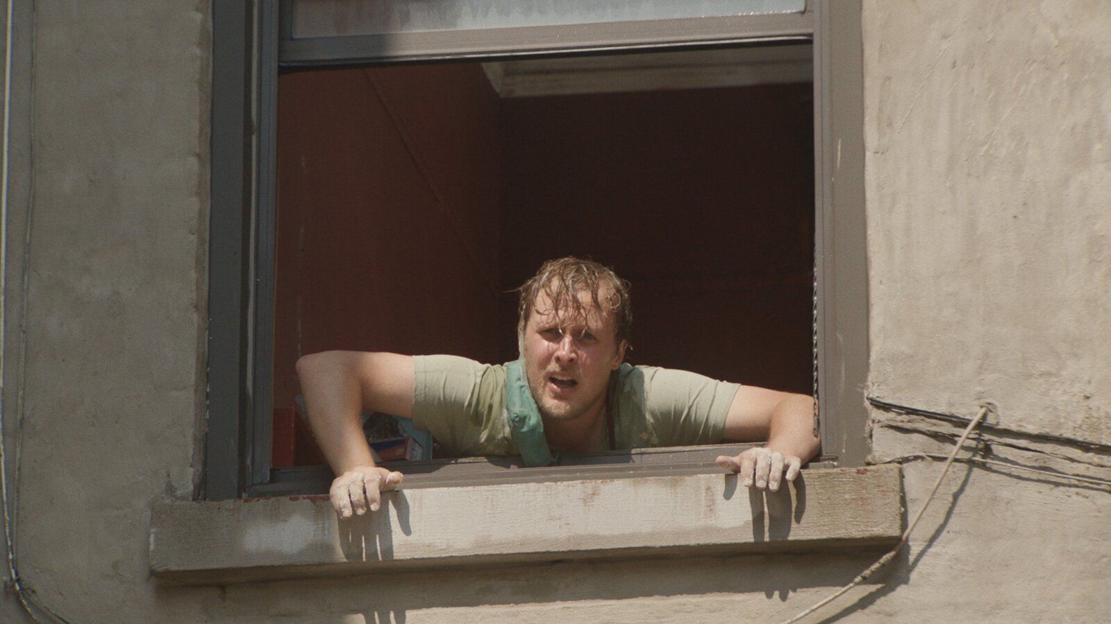 John Early stars as Terry in Neon's 'Stress Positions.'