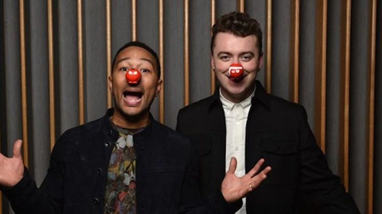 John Legend and Sam Smith
