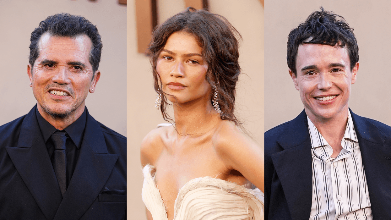 John Leguizamo, Zendaya, and Elliot Page attend The Odyssey New York premiere