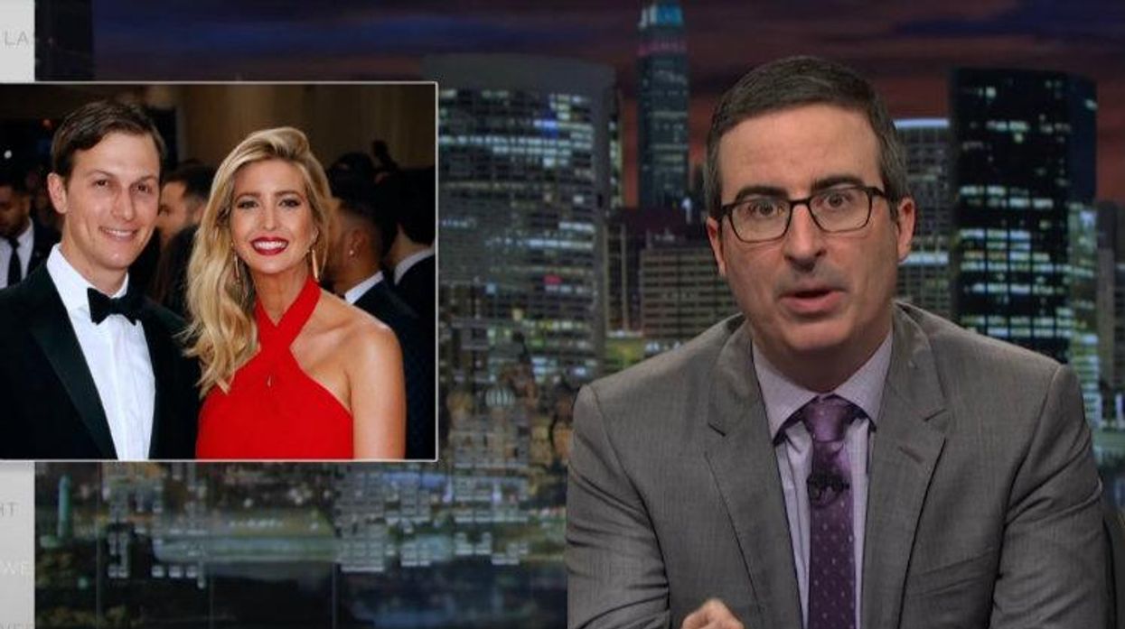 John Oliver, Ivanka Trump, Jared Kushner